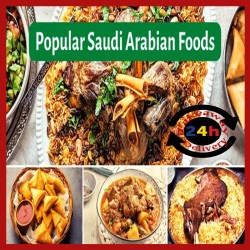 Traditional Saudi Arabian Food